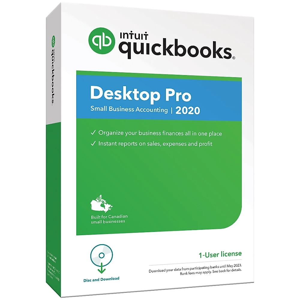 Intuit QuickBooks Desktop Pro 2020 (PC) SaaS Direct Canadadata migration1 QuickBooks 2020 Sale
