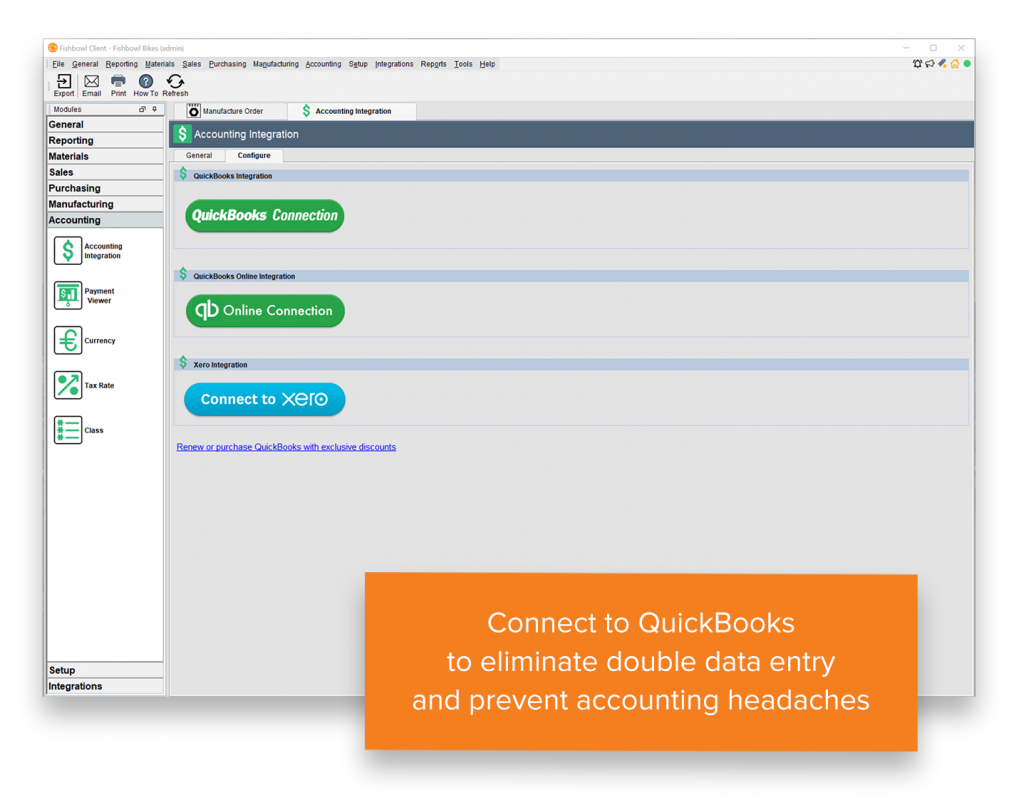 QuickBooks Integration