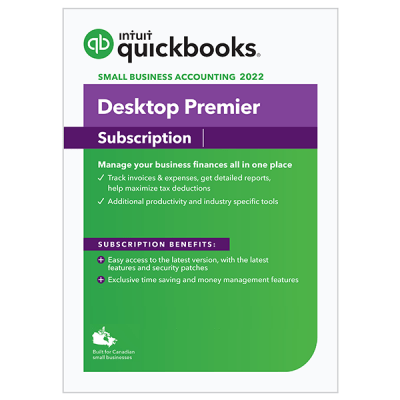 QuickBooks Desktop Premier 2024 (Subscription) | SaaS Direct Canadadata